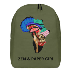 ZPG Africa On The Brain Backpack - Olive