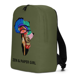 ZPG Africa On The Brain Backpack - Olive