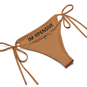 I'm Expensive IX Recycled String Bikini - Nude