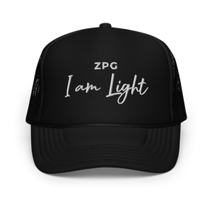 ZPG Light Black Foam Trucker Hat