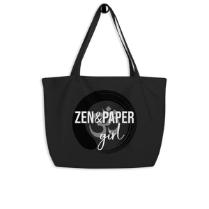 Zen & Paper Girl Organic Tote Bag