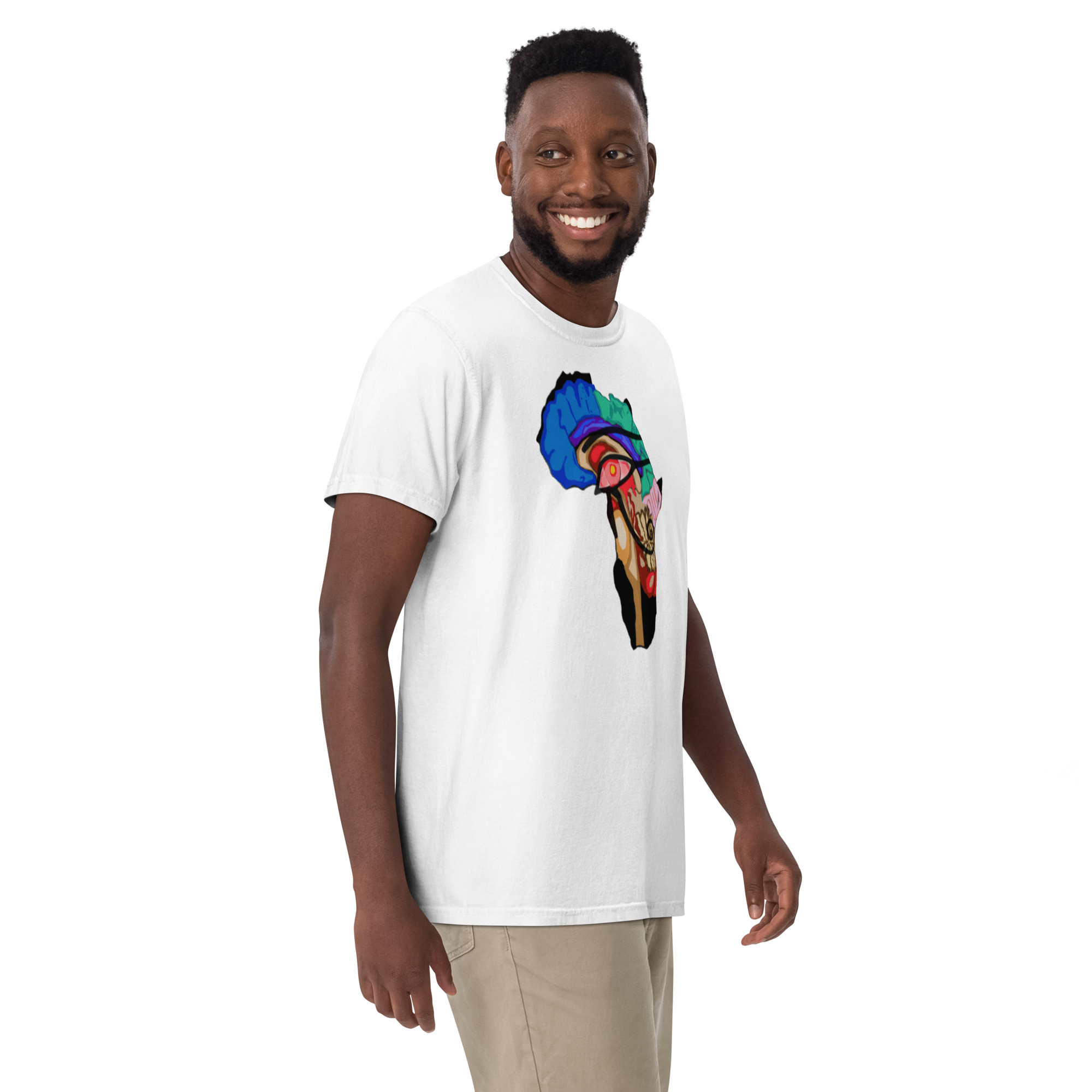 ZPG Africa On The Brain Premium Over-Sized Genderless T-Shirt