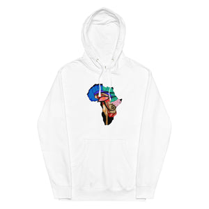 Zen & Paper Girl Africa On the Brain Genderless Mid-Weight Hoodie